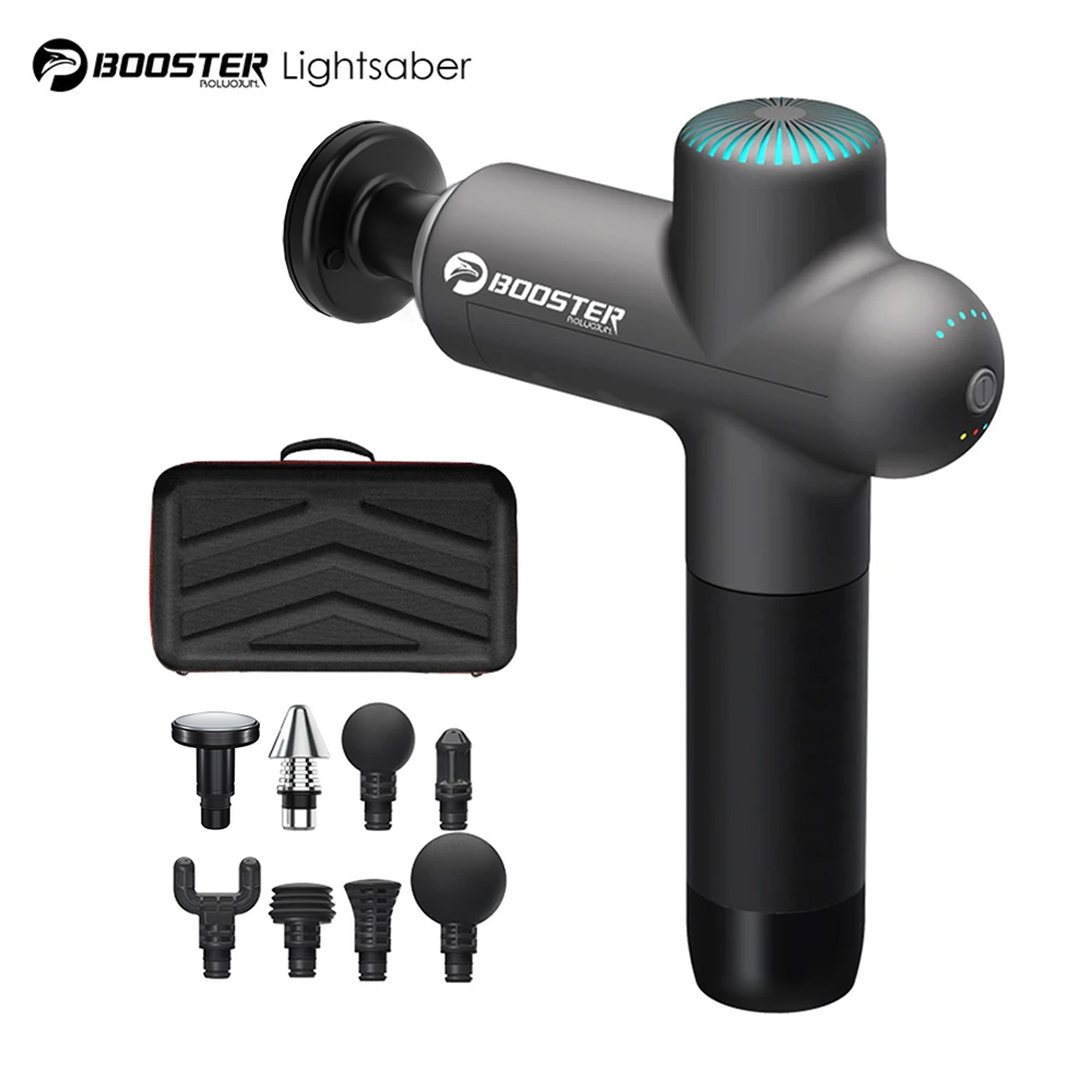 Health Wellness - Booster-Massagepistole, elektrisches Nackenmassagegerät, 7,4 V, Smart