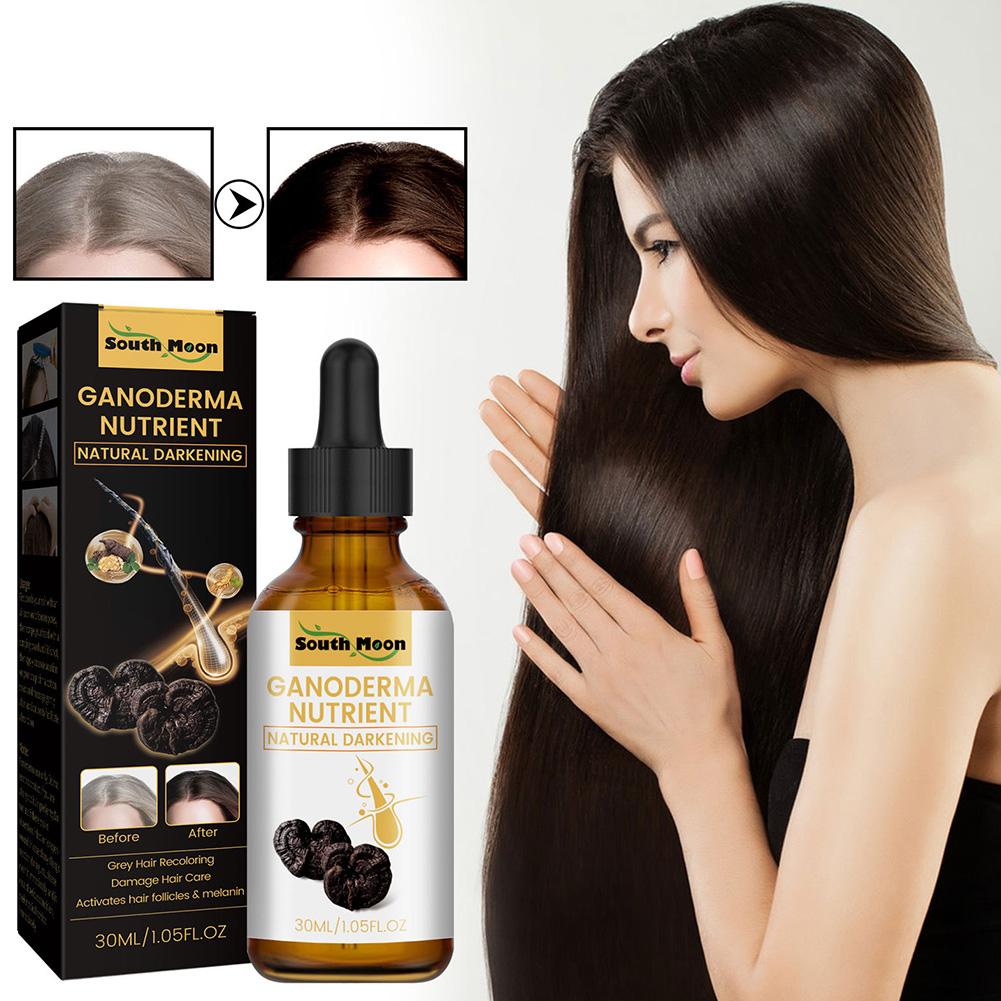 Licorice Root Sticks - 1/2 Stück Grauhaar-Reverse-Seren, Ganoderma-Nährstoff, natürliche Verdunkelungsseren,