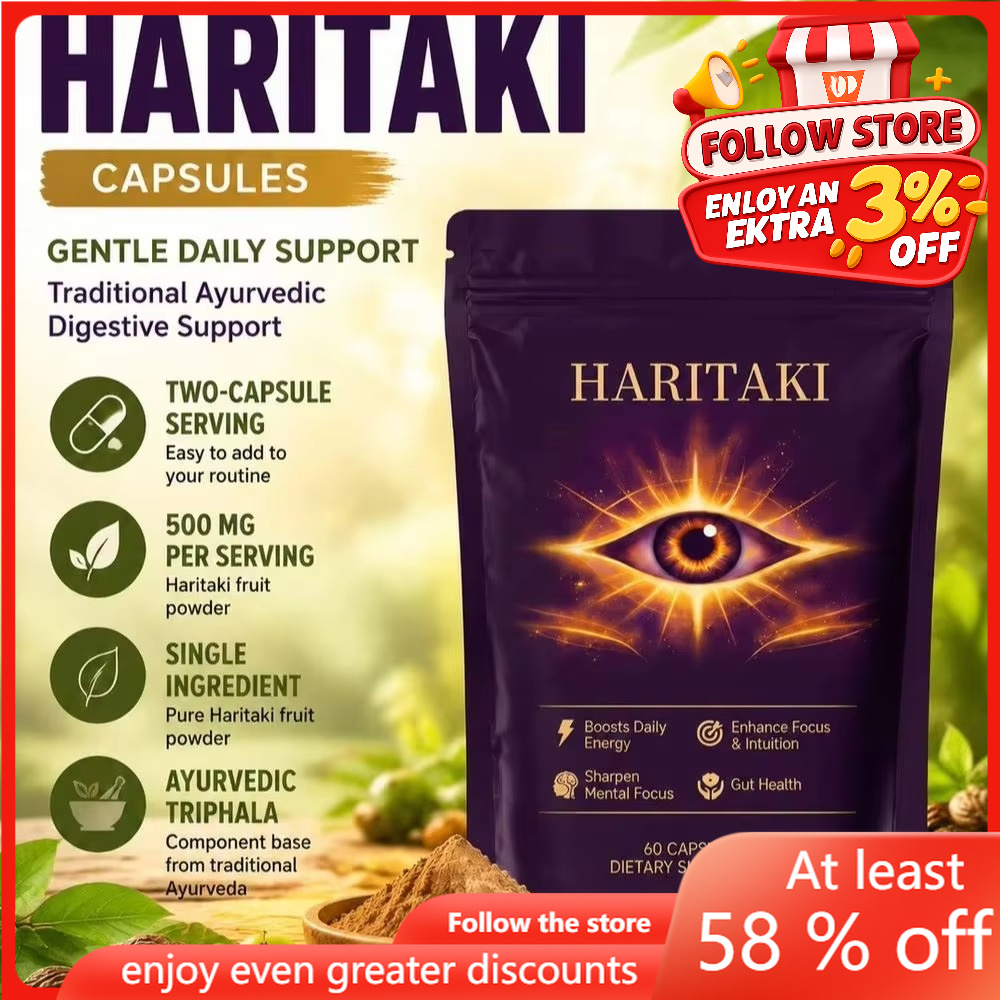Herbal Tea - HARITAKI Kapseln für Tägliche Energie, Mentale