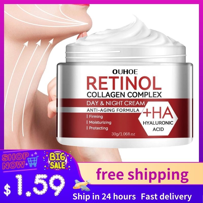 Licorice Root Sticks - Retinol-Gesichtsfeuchtigkeitscreme, feuchtigkeitsspendende Retinol-Creme, Anti-Falten-Aging, feuchtigkeitsspendend, Schrumpfporen,