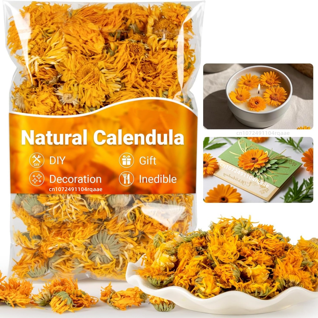 Chamomile Tea - Natürliche getrocknete Ringelblumen (orangefarbene Calendula) für