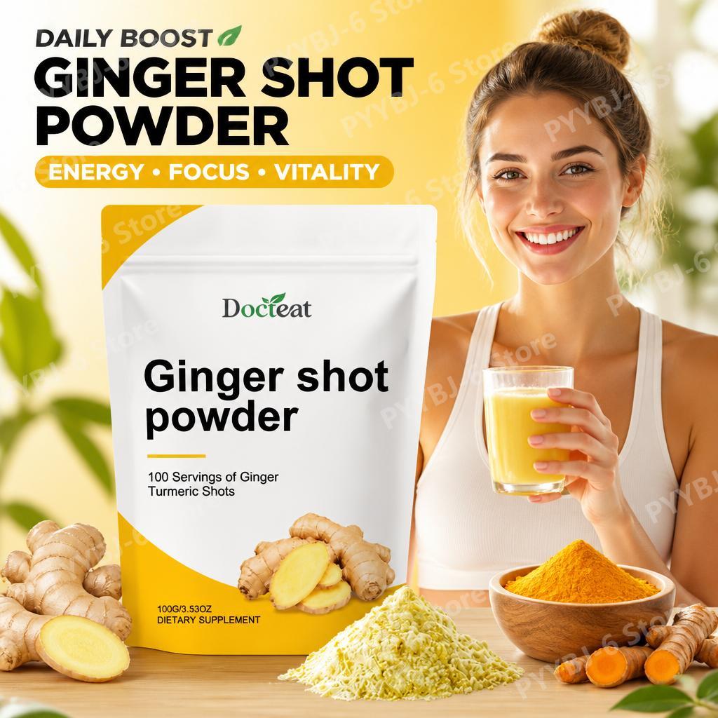 Ginger Tea - Docteat Ingwer-Shot-Pulver Vitamin C B6 B12