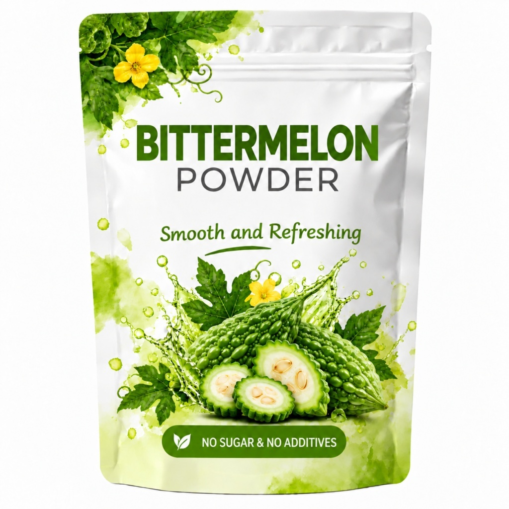 Herbal Tea - Bittermelonenpulver, 6,35 oz, Geeignet für Suppen,