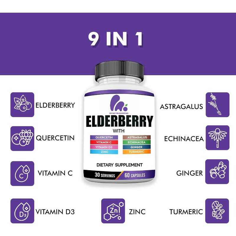Holunderextrakt-Kapseln mit Qu – Echinacea Bewertung und Preis