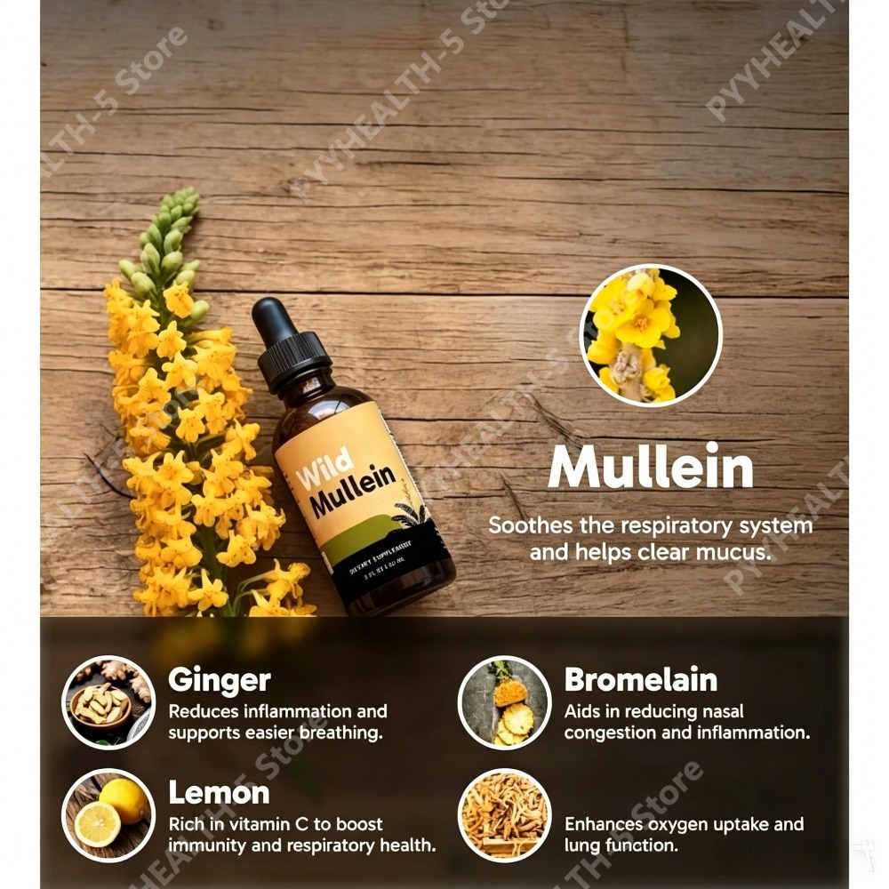 Wild-Mullein-Blätter-Tropfen m – Herbal Supplement Bewertung und Preis