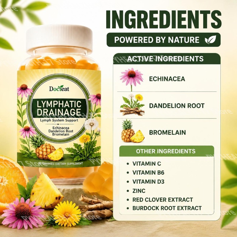 Docteat Lymphsystem-Unterstütz – Echinacea Bewertung und Preis