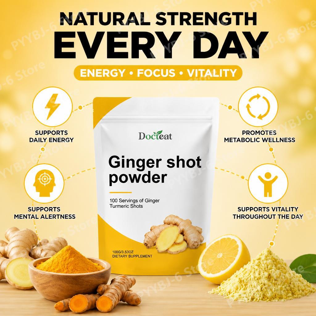 Docteat Ingwer-Shot-Pulver Vit – Ginger Tea Bewertung und Preis