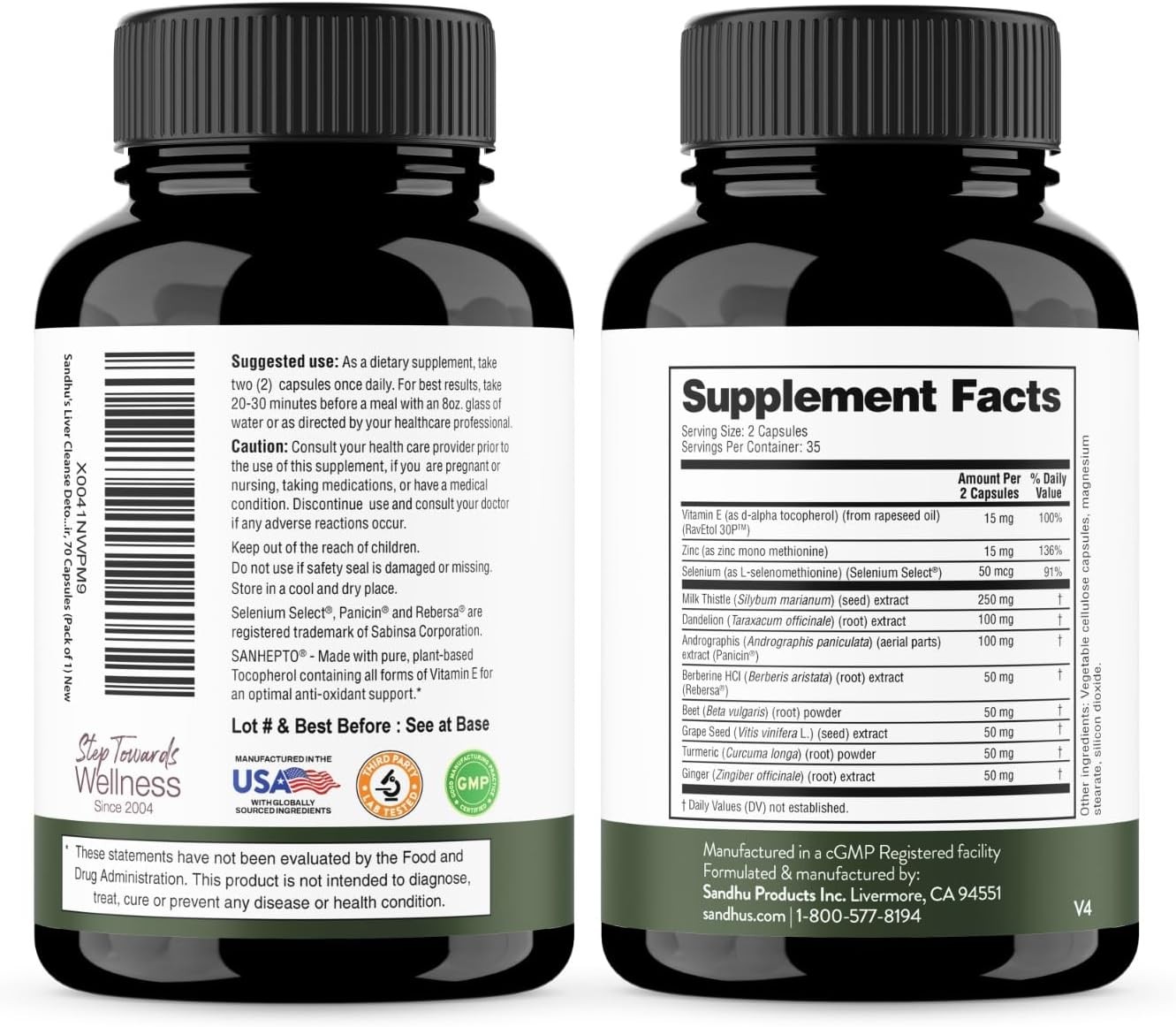 Leberreinigung, Entgiftung und – Herbal Supplement Bewertung und Preis