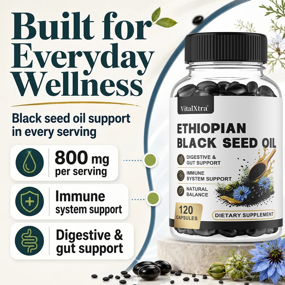 Äthiopisches Schwarzkümmelöl S – Herbal Supplement Bewertung und Preis