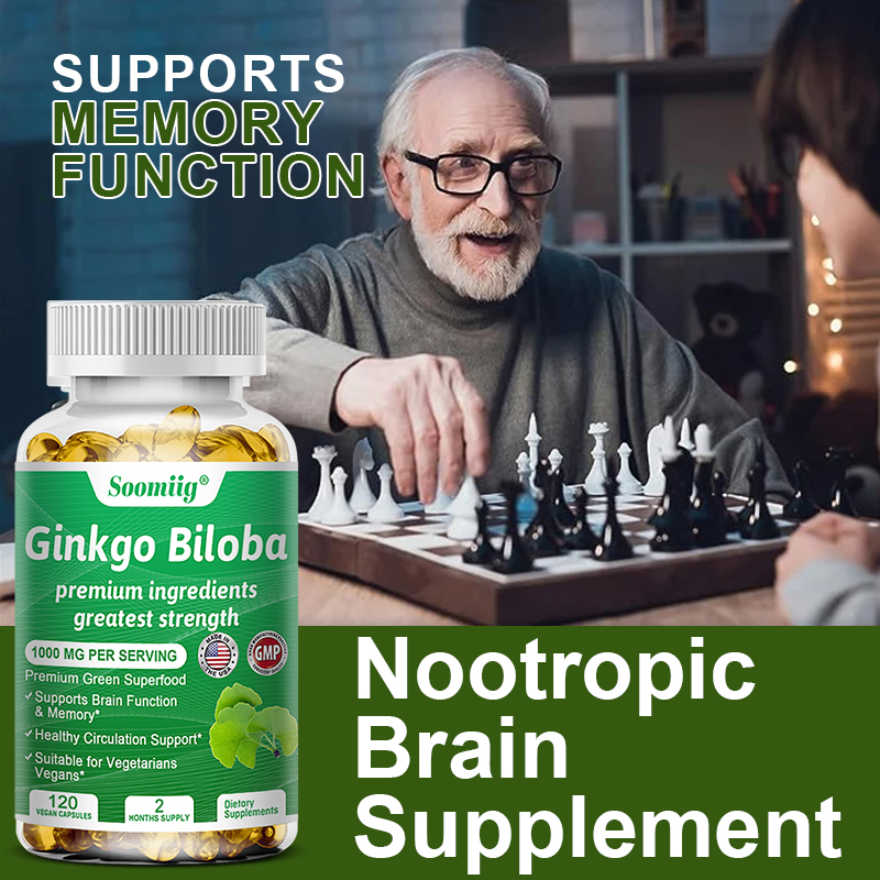 Ginkgo-Biloba-Kapseln – Gehirn – Ginger Tea Bewertung und Preis