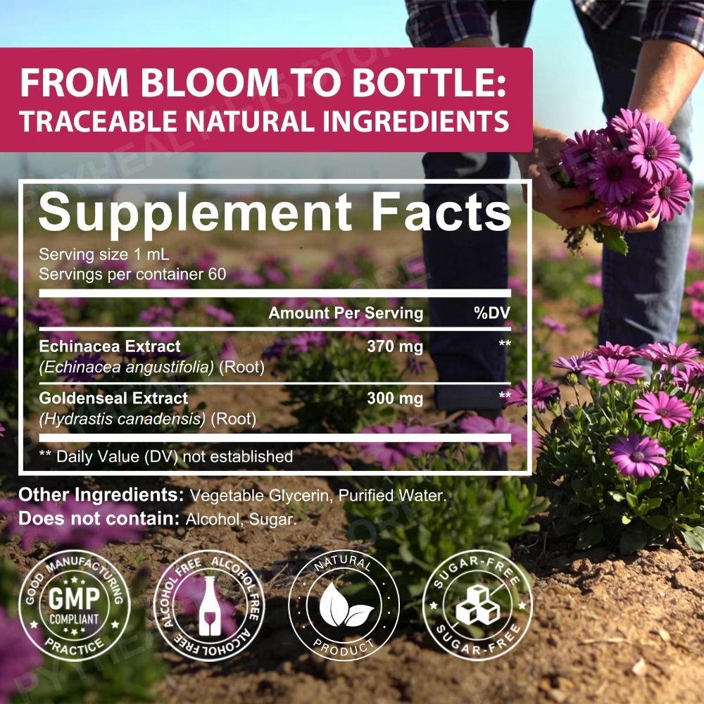 Echinacea Goldenseal Flüssige  – Echinacea Bewertung und Preis