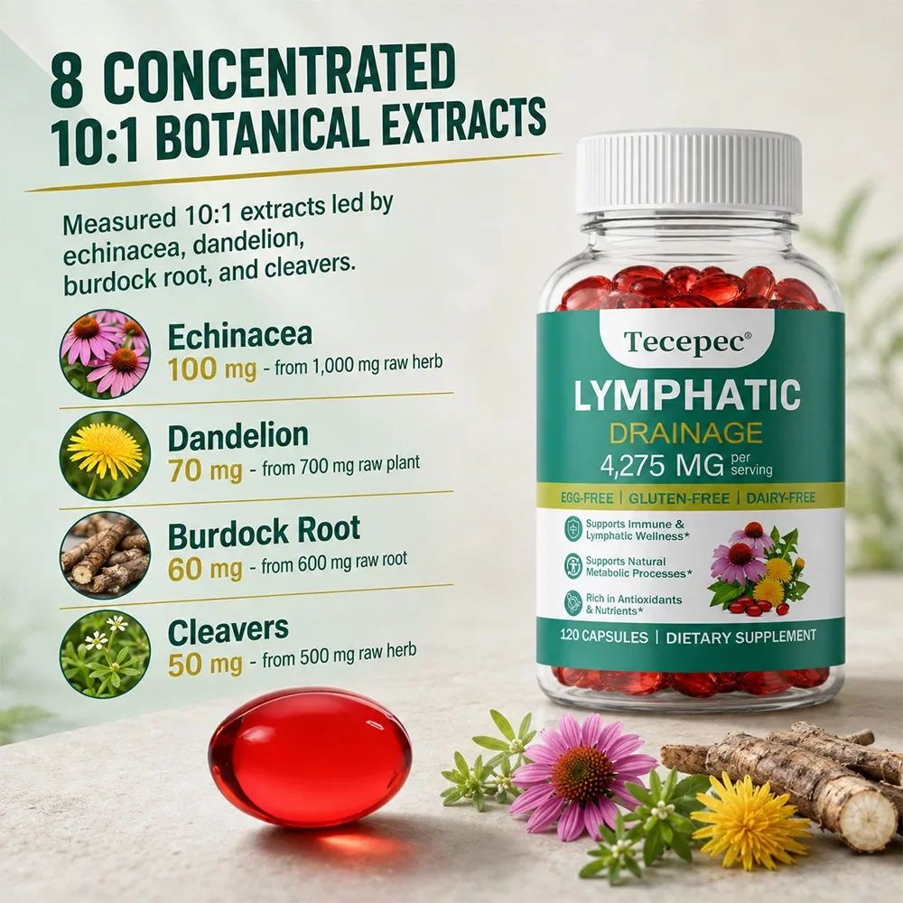 Lymphdrainage – Unterstützung  – Echinacea Bewertung und Preis