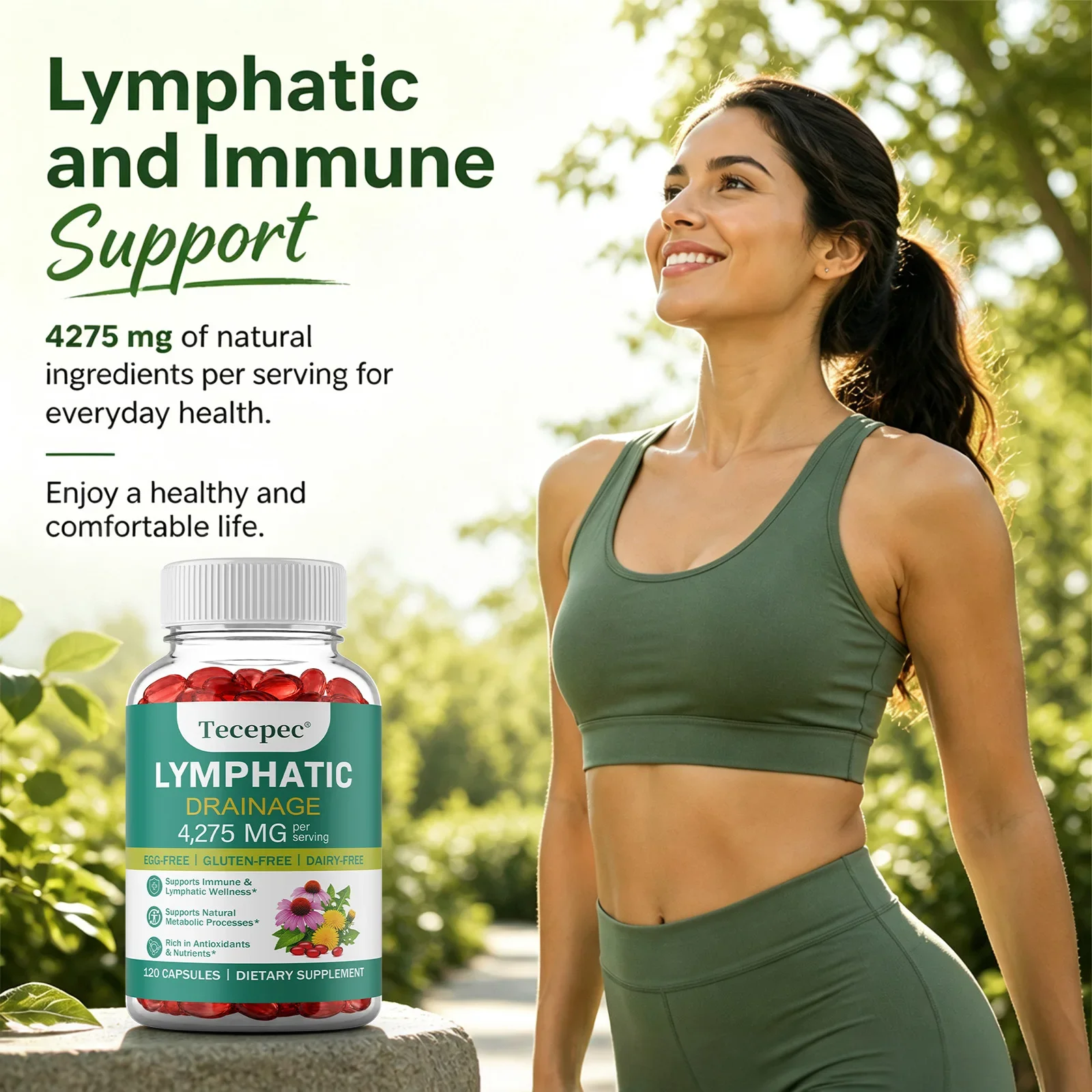 Lymphdrainage – Unterstützung  – Echinacea Bewertung und Preis